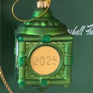 2025 Marshall Fields Clock Ornament